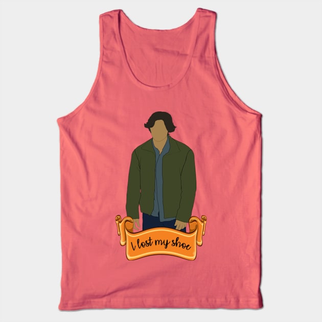 Supernatural Sam Winchester I Lost My Shoe Tank Top by shellysom91